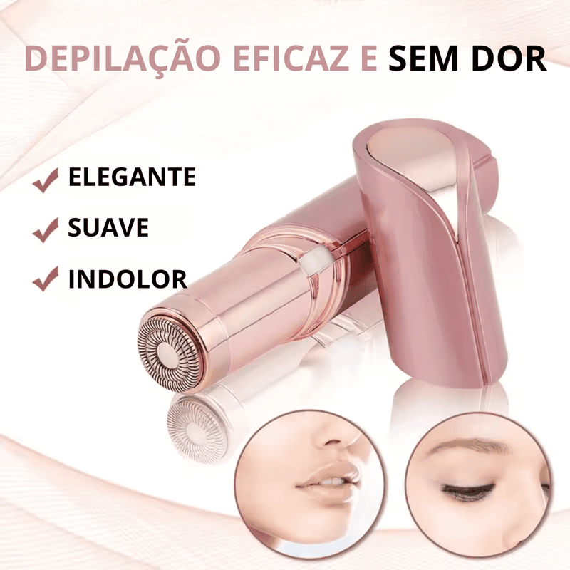 Batom Depilador Ulta Slim - Portátil  - Buço, Corpo e Rosto