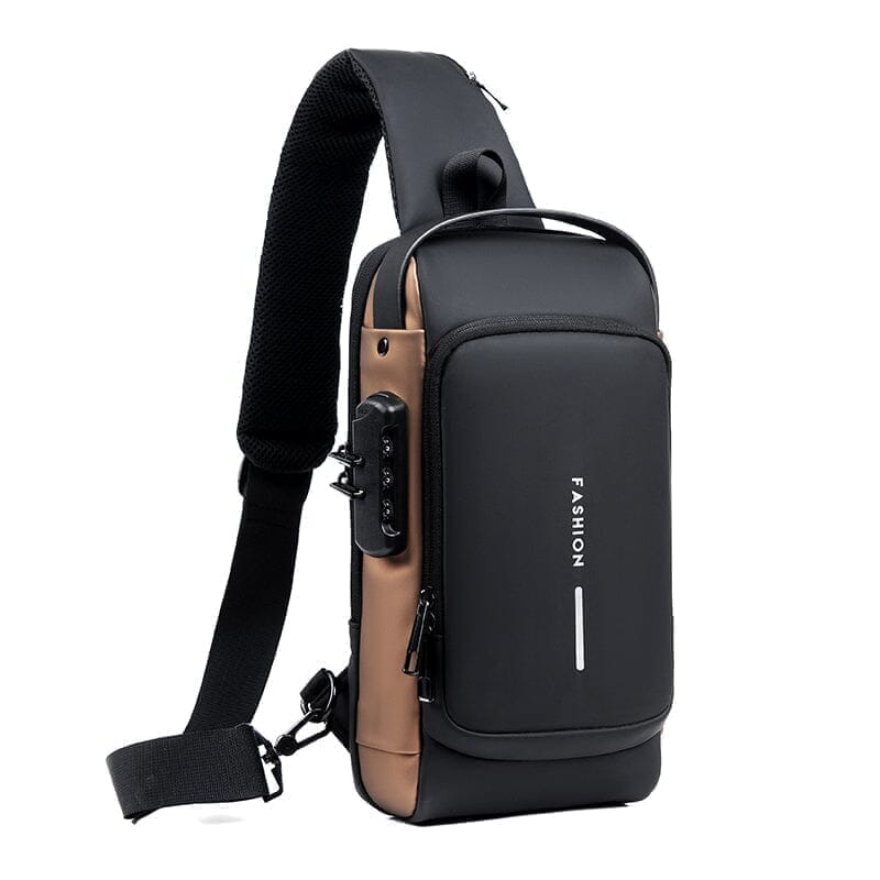 Mochila com Trava Senha  USB Slim Bag